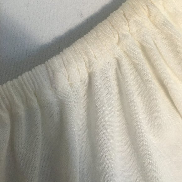 Joie Soft Ivory Silky Top - Picture 3 of 5